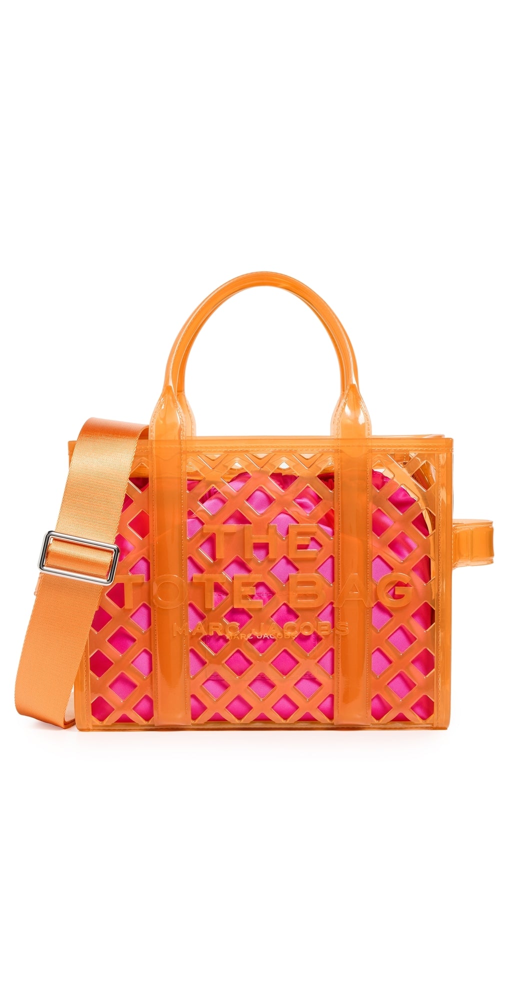 Marc Jacobs The Jelly Small Tote Bag Tangerine One Size