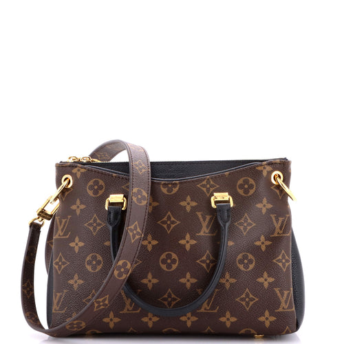 Pallas Tote Monogram Canvas with Leather BB