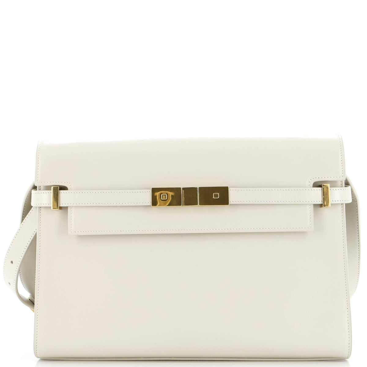 Saint Laurent Manhattan Shoulder Bag Leather Medium