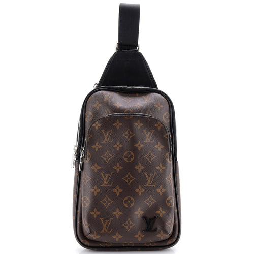 Avenue Sling Bag NM Macassar Monogram Canvas