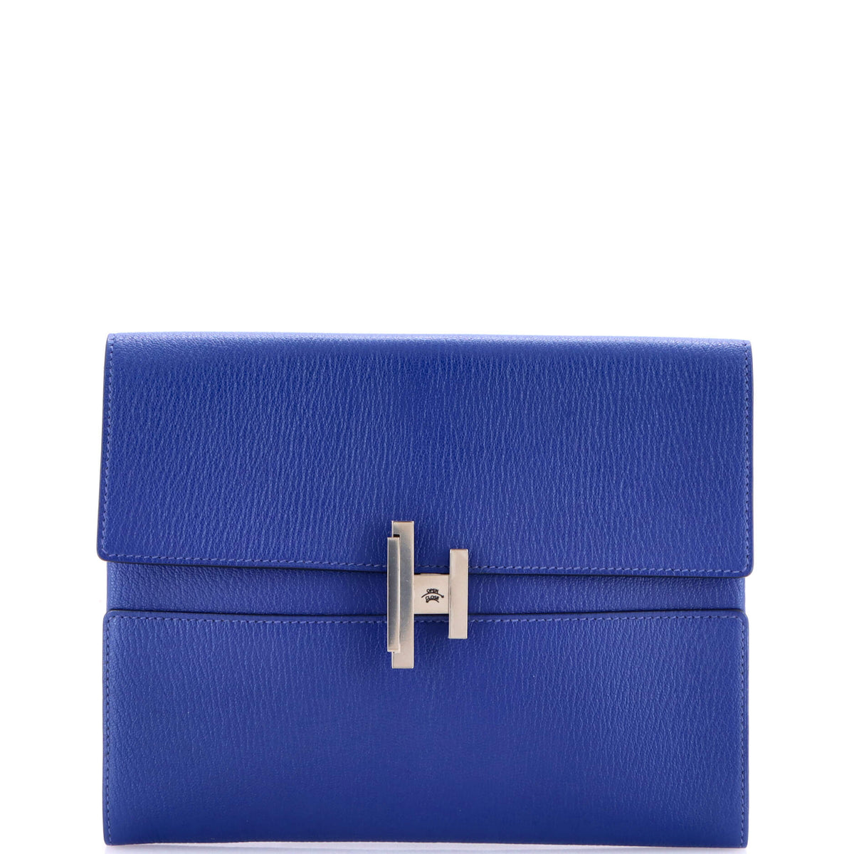 Herm?s Cinhetic Clutch Chevre Mysore