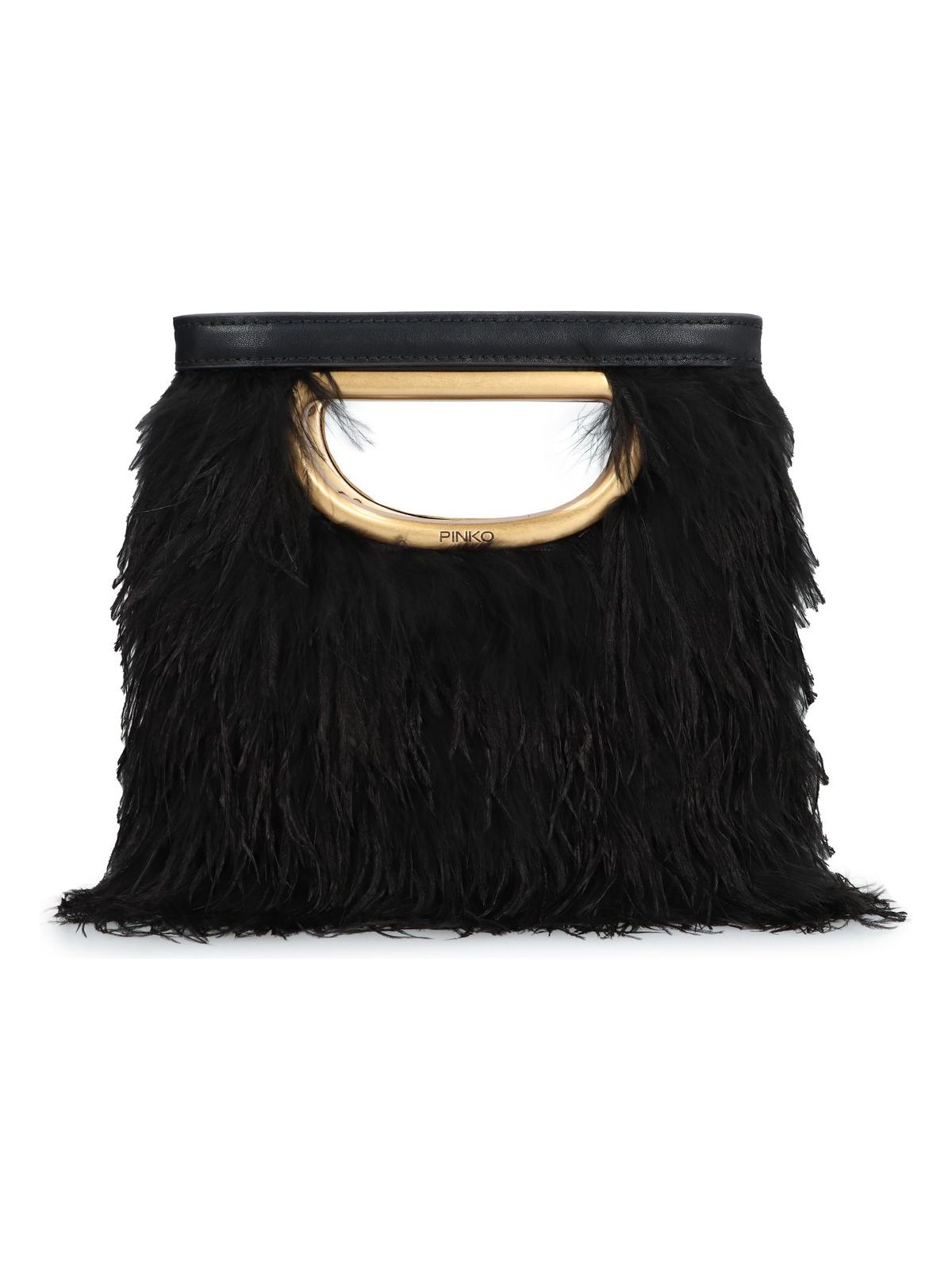 Pinko Women's Square Mini Pochette in Black | 102772A1KI Color Z99Q