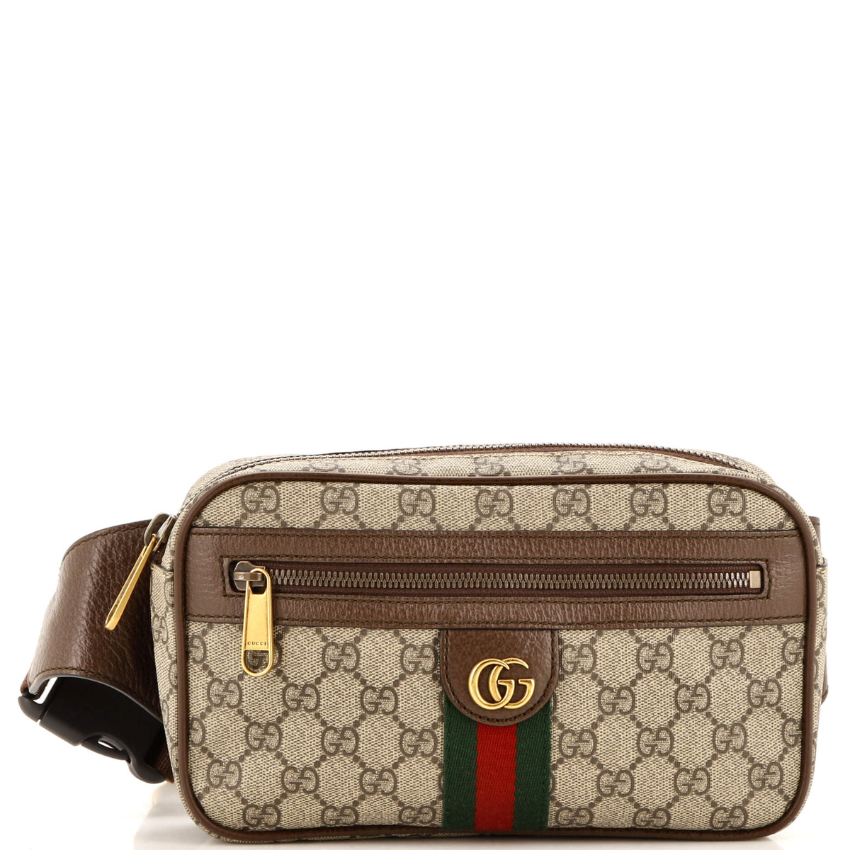 Gucci GUCCI Ophidia Belt Bag GG Coated Canvas Medium
