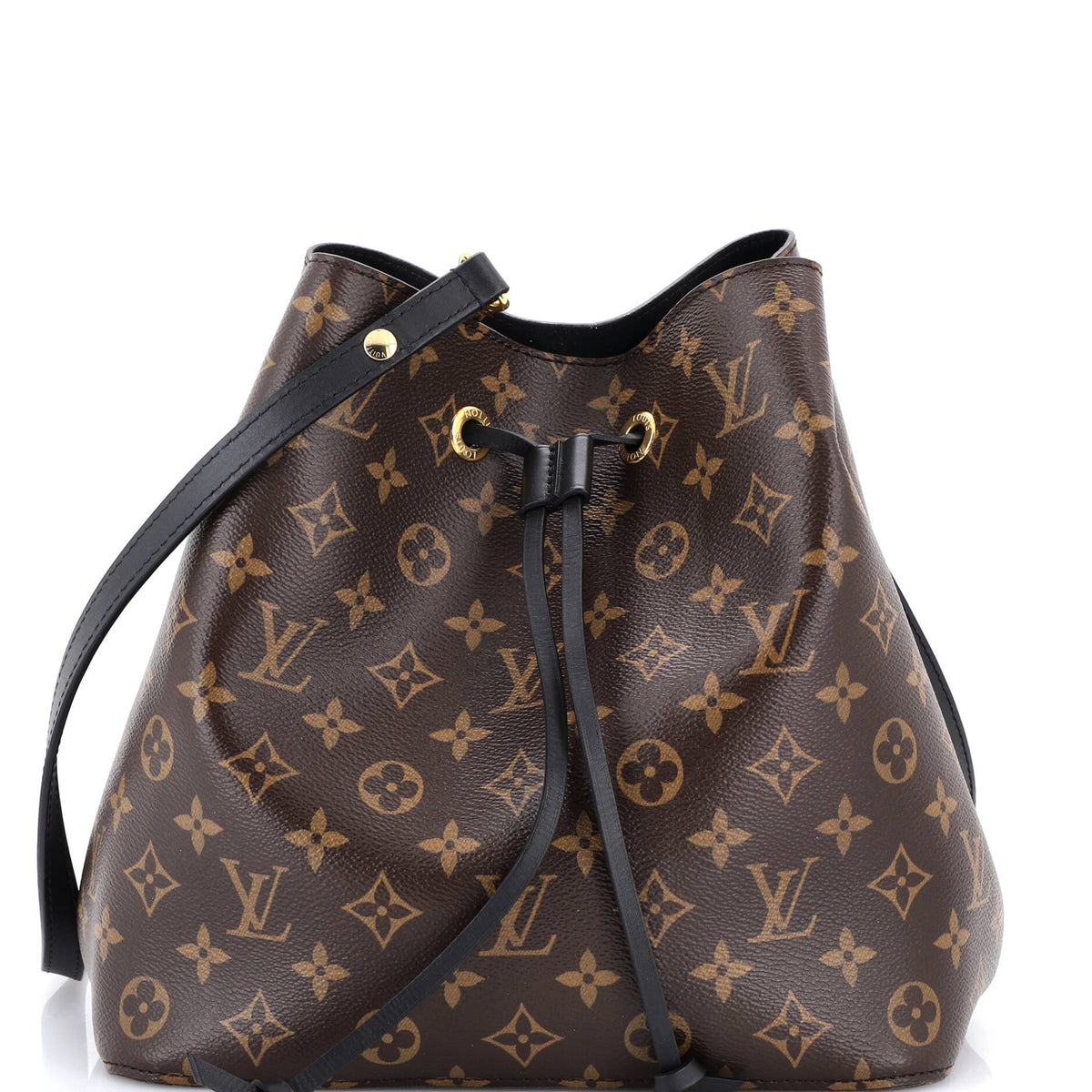 Louis Vuitton NeoNoe Handbag Monogram Canvas with Leather MM
