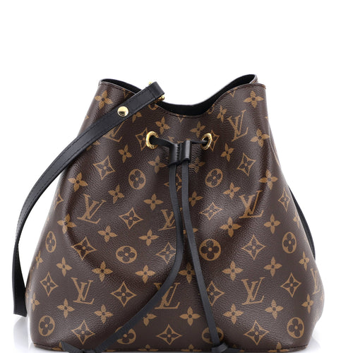 NeoNoe Handbag Monogram Canvas with Leather MM