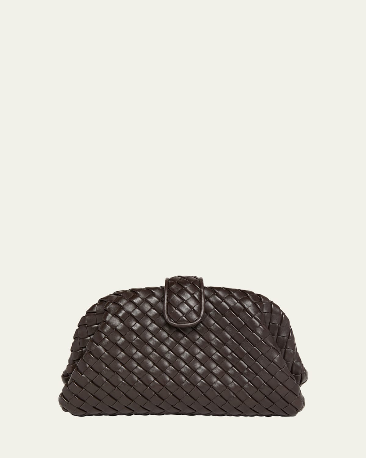 Bottega Veneta Lauren 1980 Mini Clutch Bag with Chain Strap