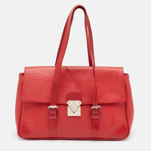 Rouge Epi Leather Segur MM Bag