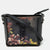 Multicolor Floral Print Canvas and Leather Crossbody Bag