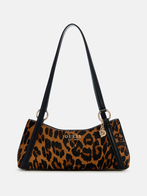 Domitilla Leopard Shoulder Bag