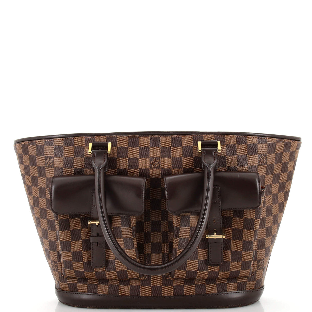 Louis Vuitton Manosque Handbag Damier GM