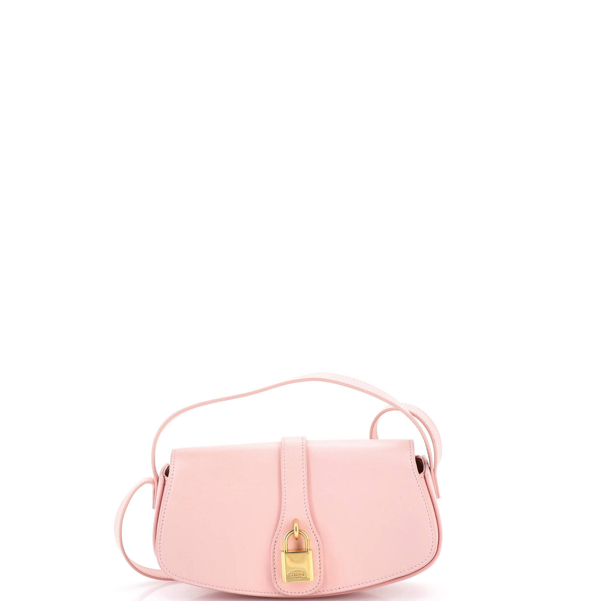 Celine CELINE Tabou Clutch with Strap Smooth Calfskin