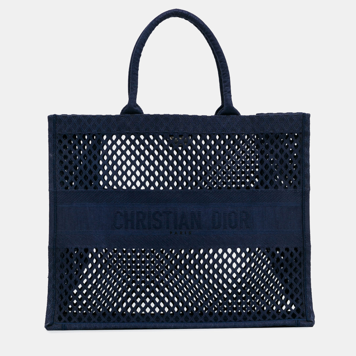 Dior Large Mesh Book Tote