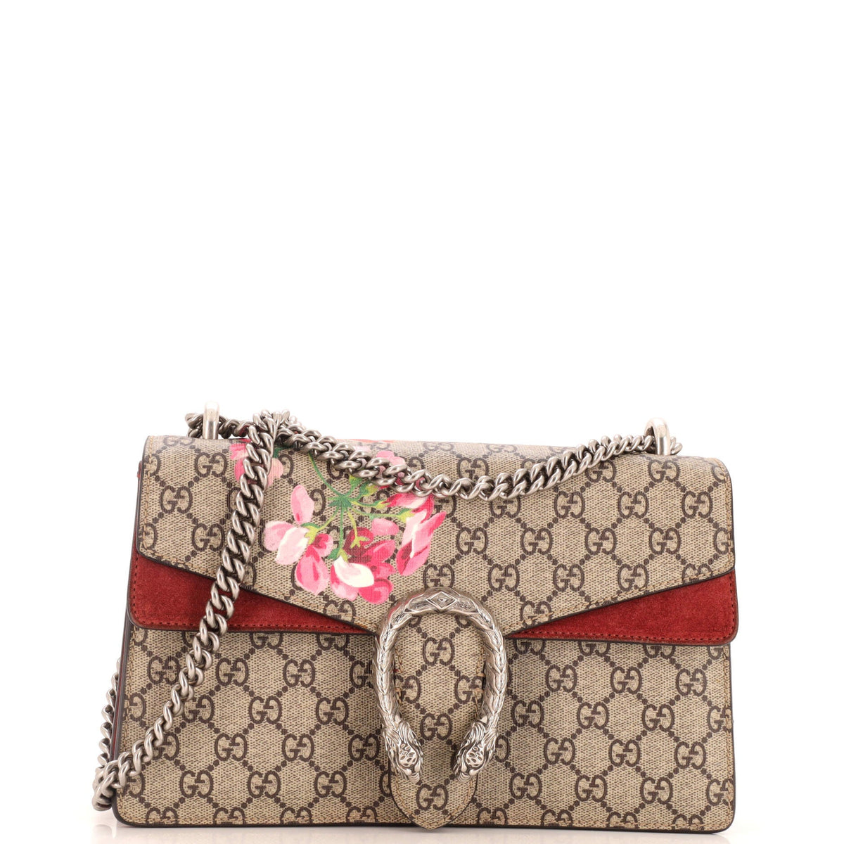 Gucci GUCCI Dionysus Bag Blooms Print GG Coated Canvas Small