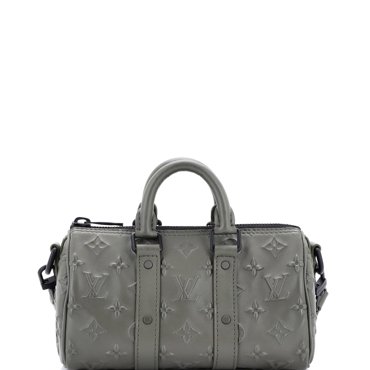 Louis Vuitton Keepall Bandouliere Bag Monogram Seal Leather XS