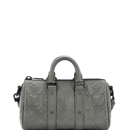 Keepall Bandouliere Bag Monogram Seal Leather XS