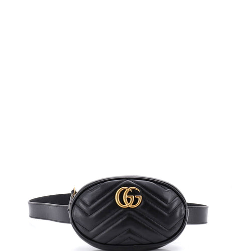 GUCCI GG Marmont Belt Bag Matelasse Leather