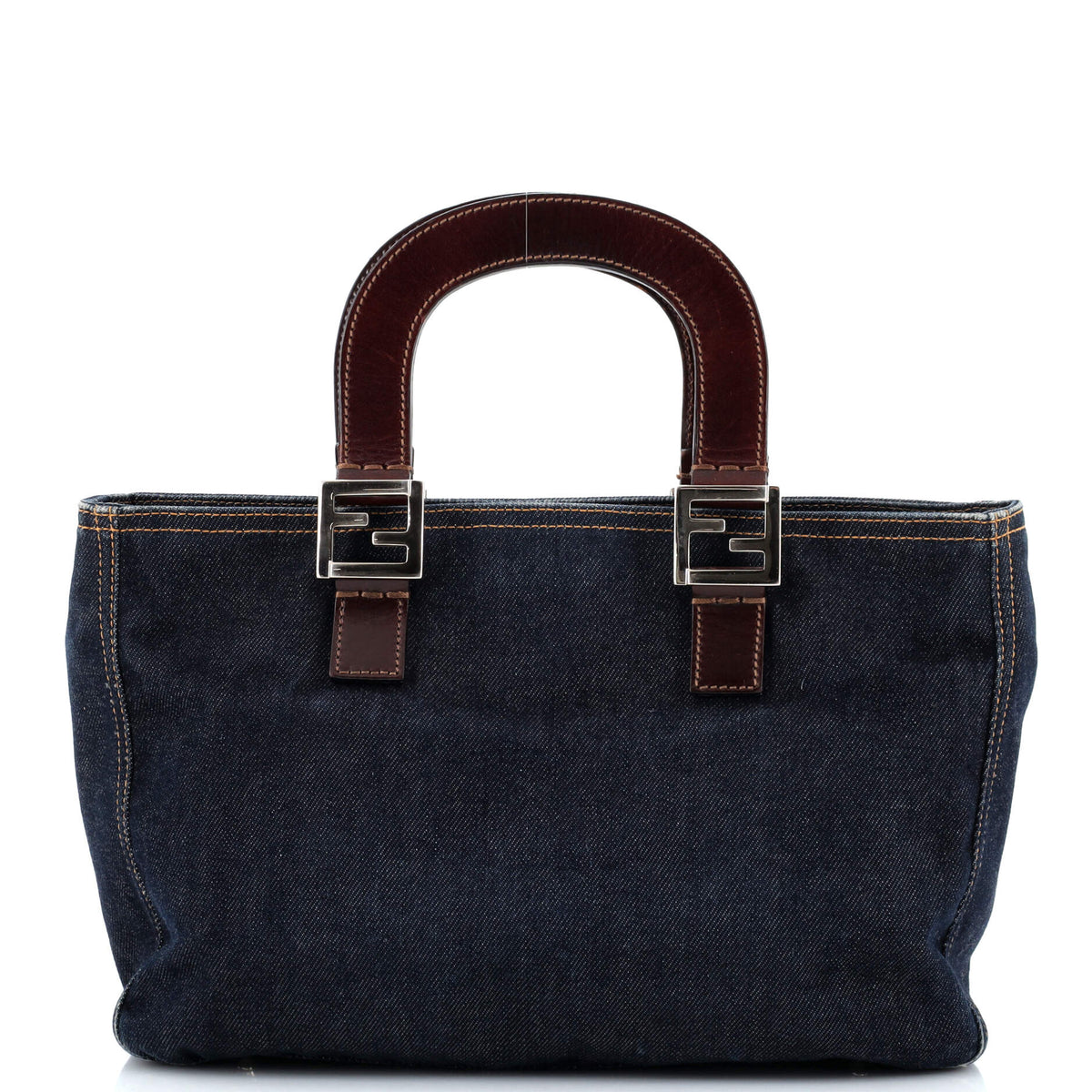 Fendi FENDI Vintage Open Tote Denim Medium