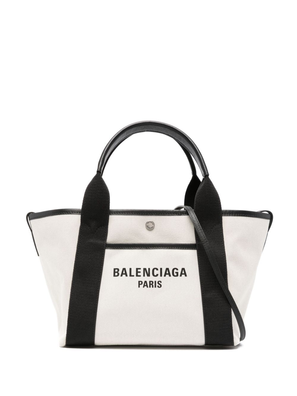 Balenciaga Women's Navy Revamp Small Tote Bag in Natblack | 8051182ABBN
