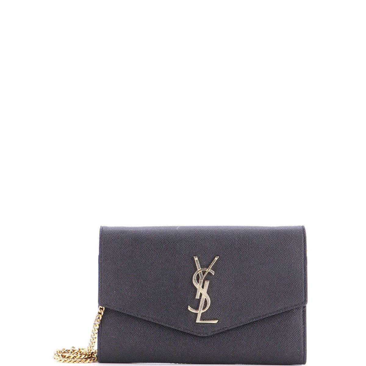 Saint Laurent Uptown Chain Wallet Leather