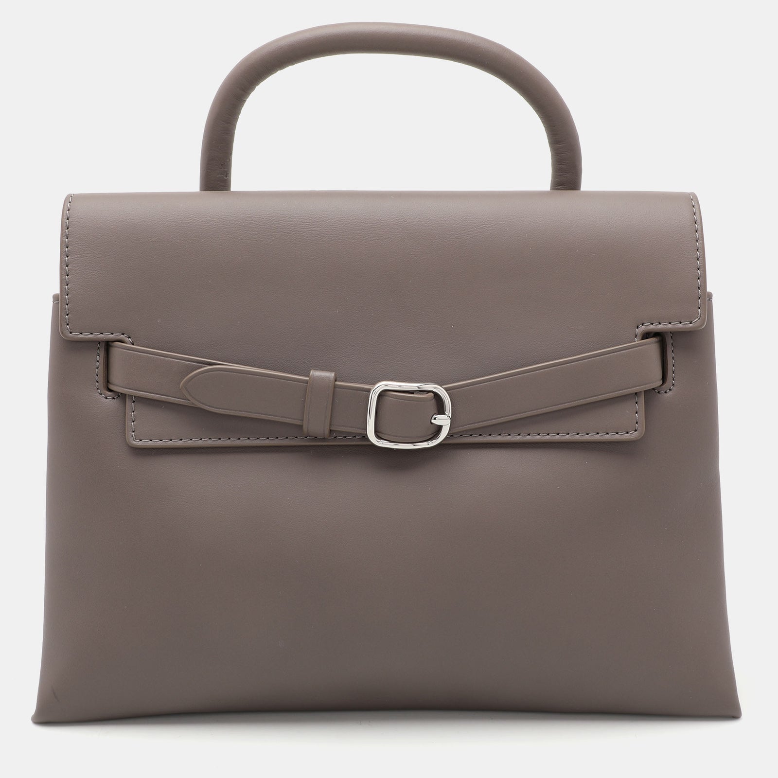 Alexander Wang Grey Leather Attica Top Handle Bag