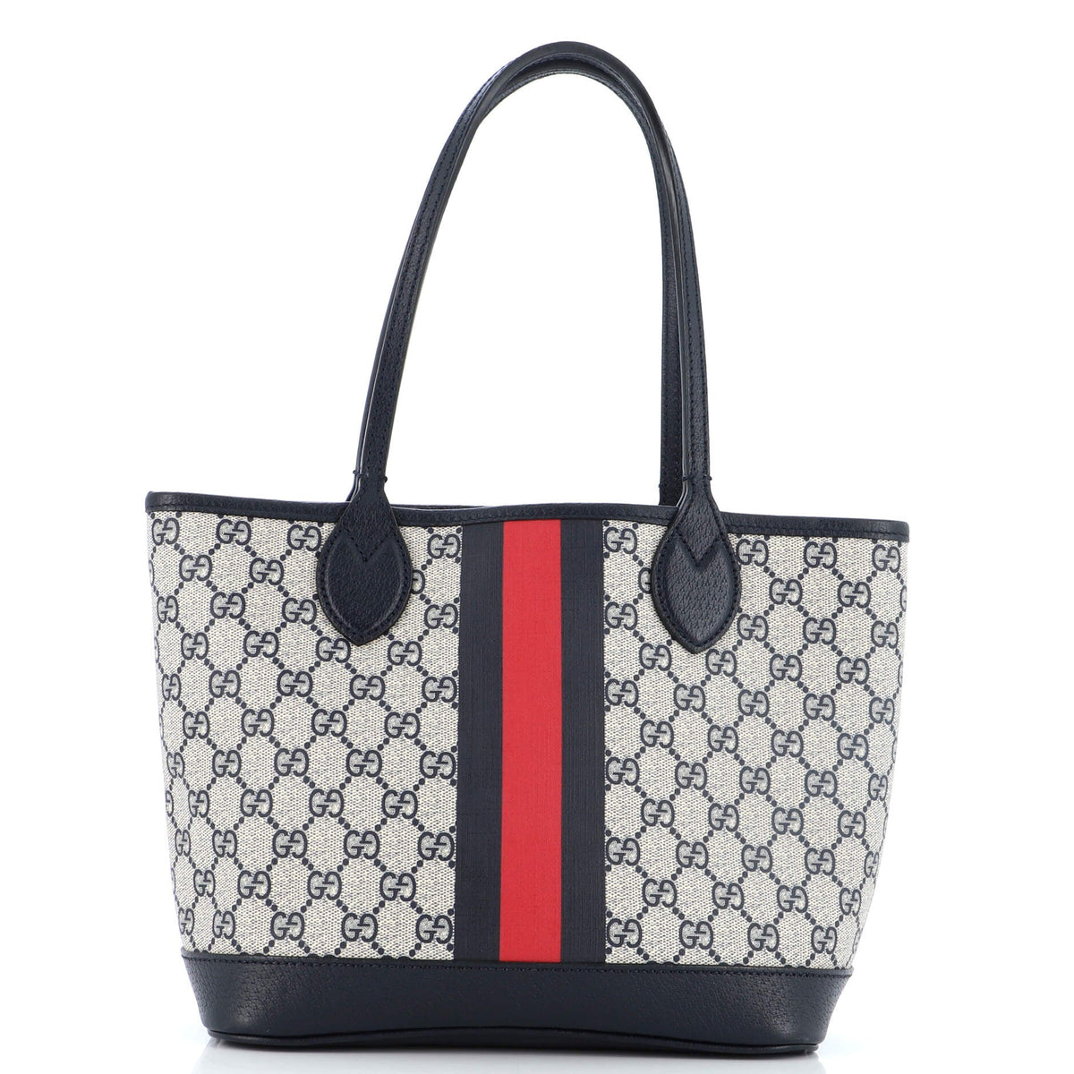 Gucci GUCCI Ophidia Open Shopping Tote GG Coated Canvas Small