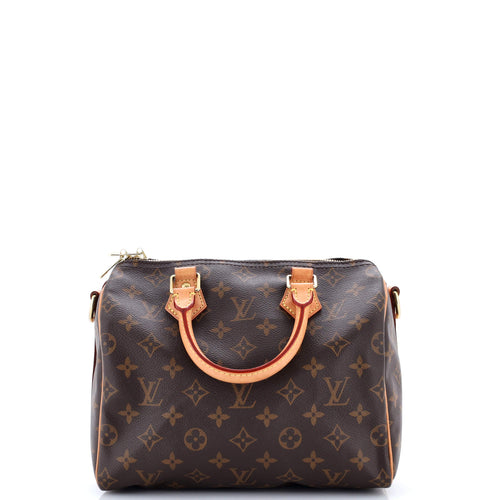 Speedy Bandouliere Bag Monogram Canvas 25