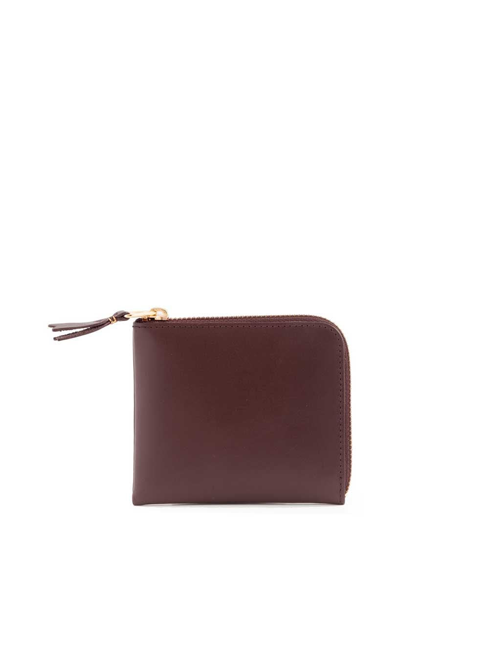 Comme Des Garçons Women's Classic Plain Wallet in Brown | Size UNICA | SA3100