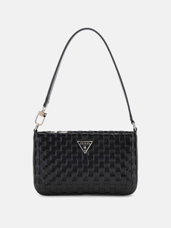 Guess Twiller Woven Mini Shoulder Bag