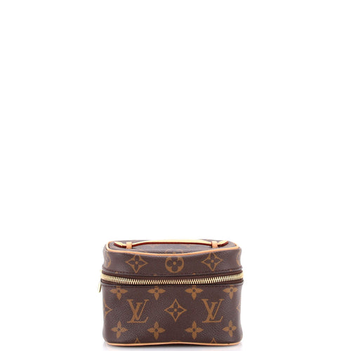 Nice Vanity Case Monogram Canvas Nano