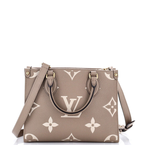 OnTheGo Tote Bicolor Monogram Empreinte Giant PM