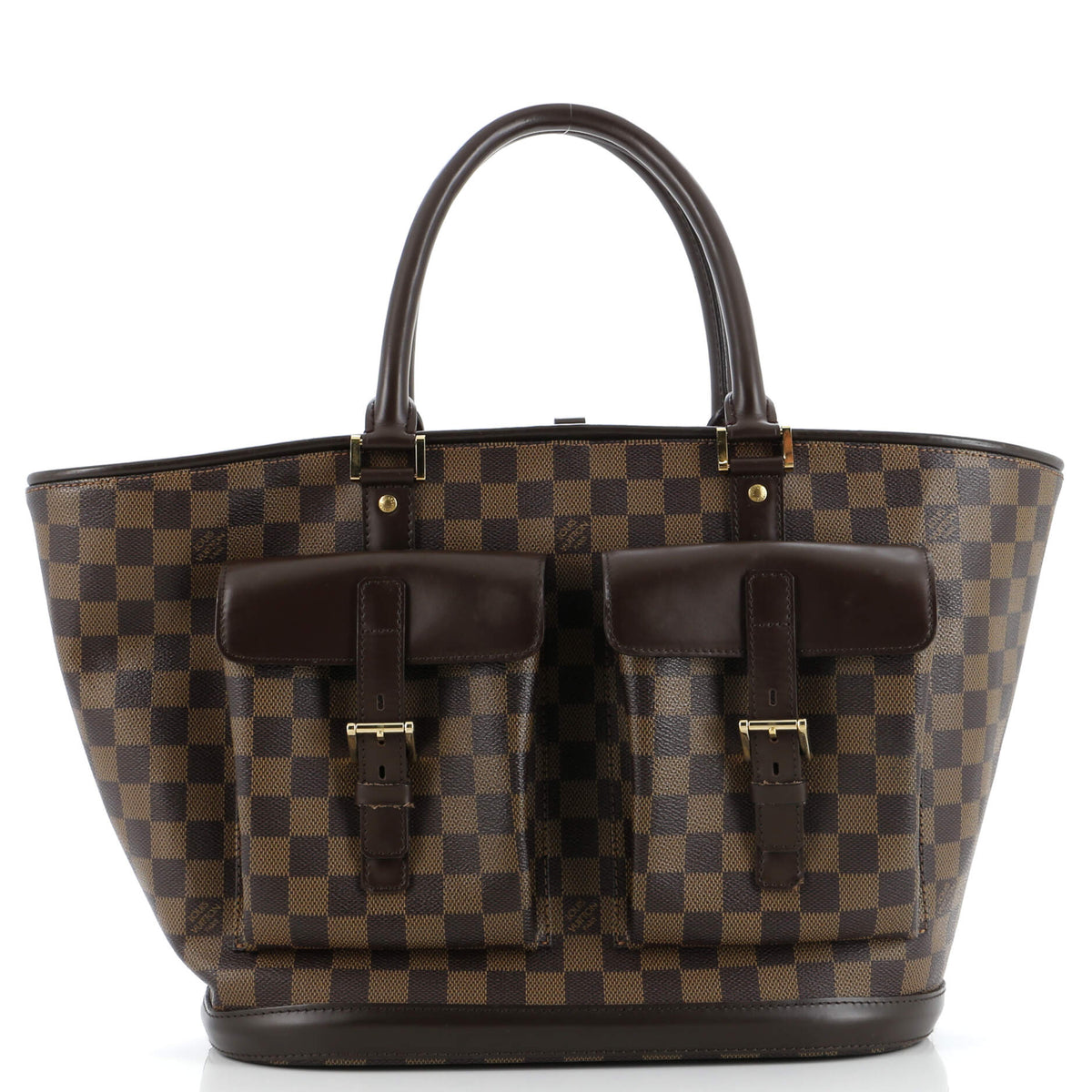 Louis Vuitton Manosque Handbag Damier GM