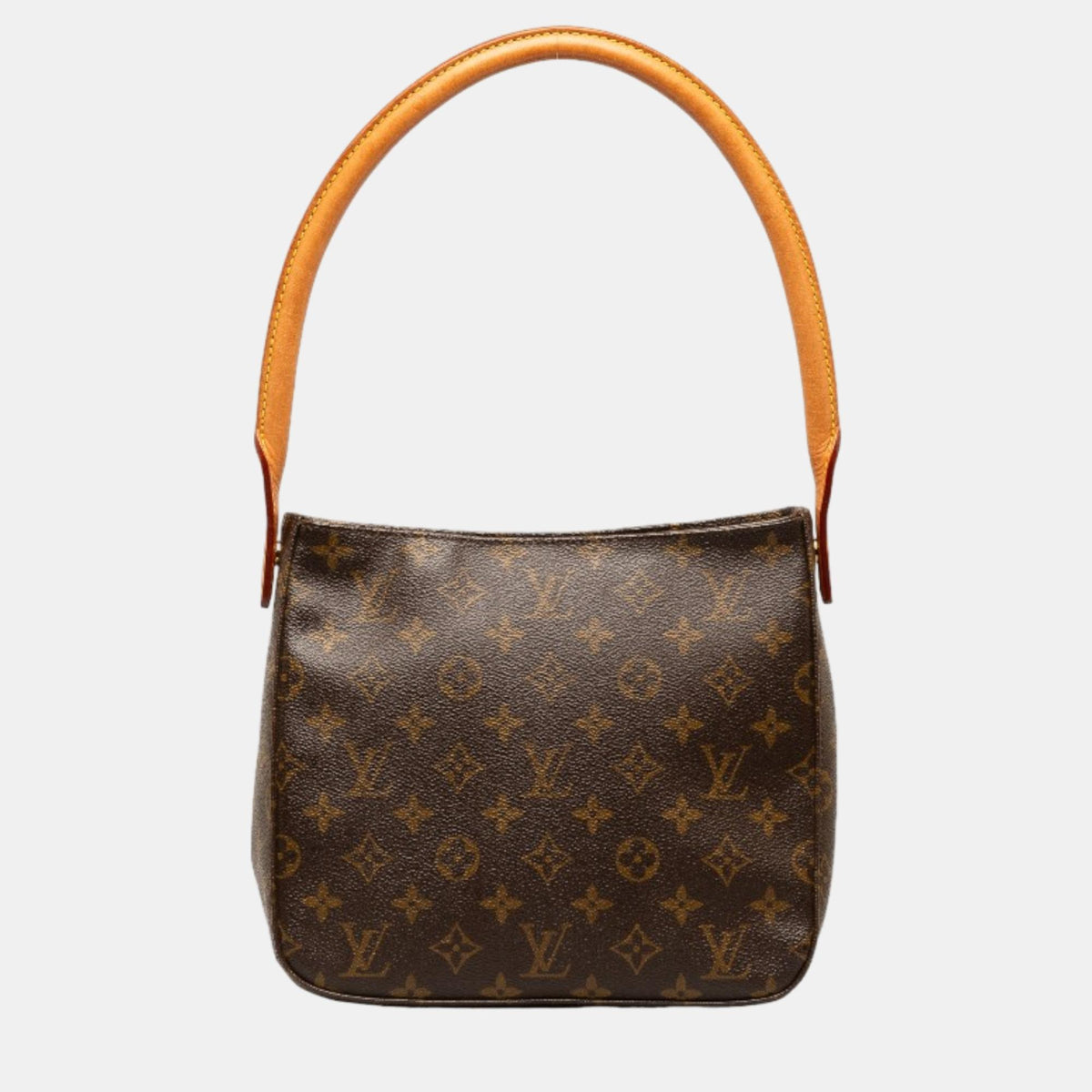 Louis Vuitton Brown Canvas  Looping Shoulder Bags