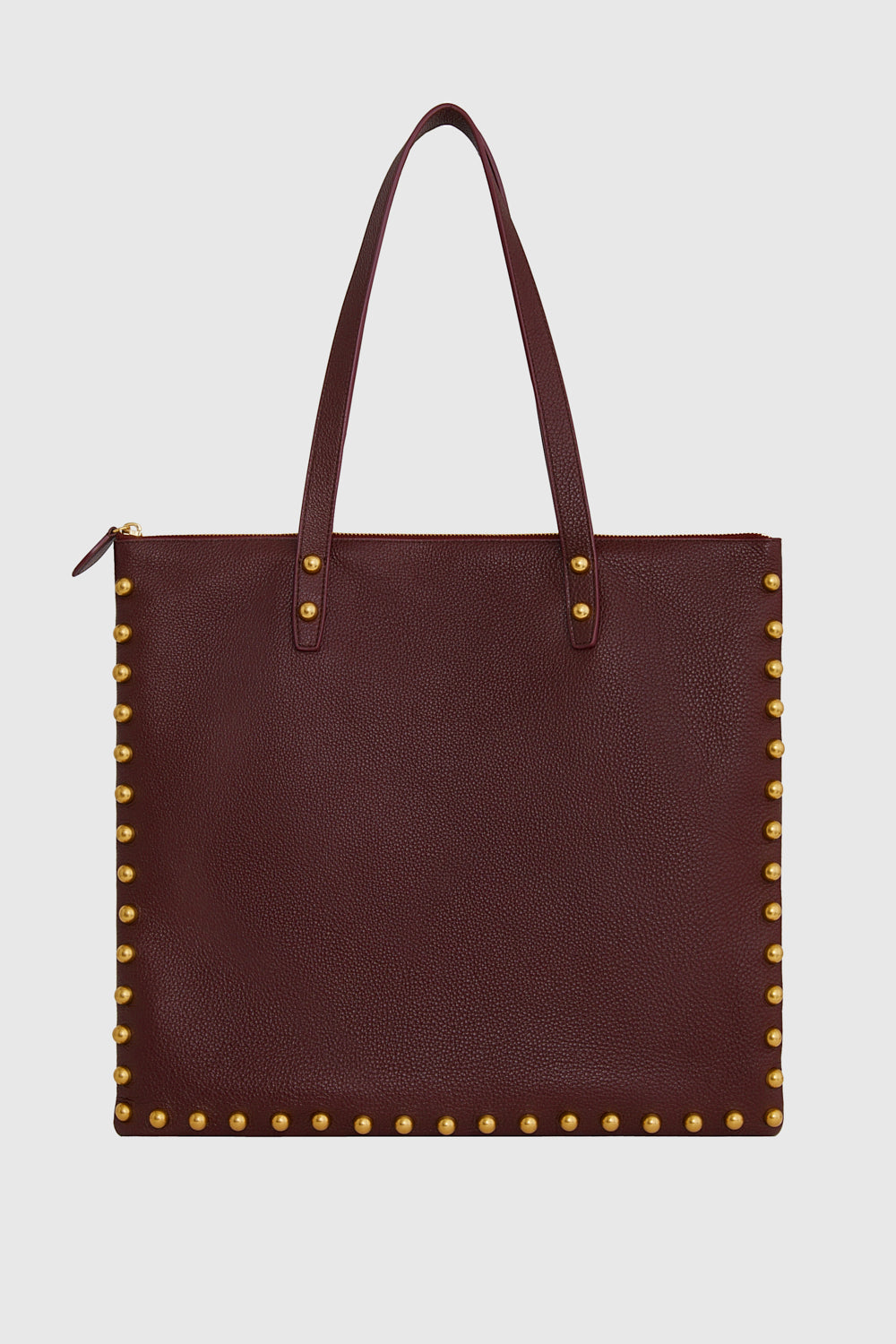 Rebecca Minkoff Milan Tote With Studs Bag In Port