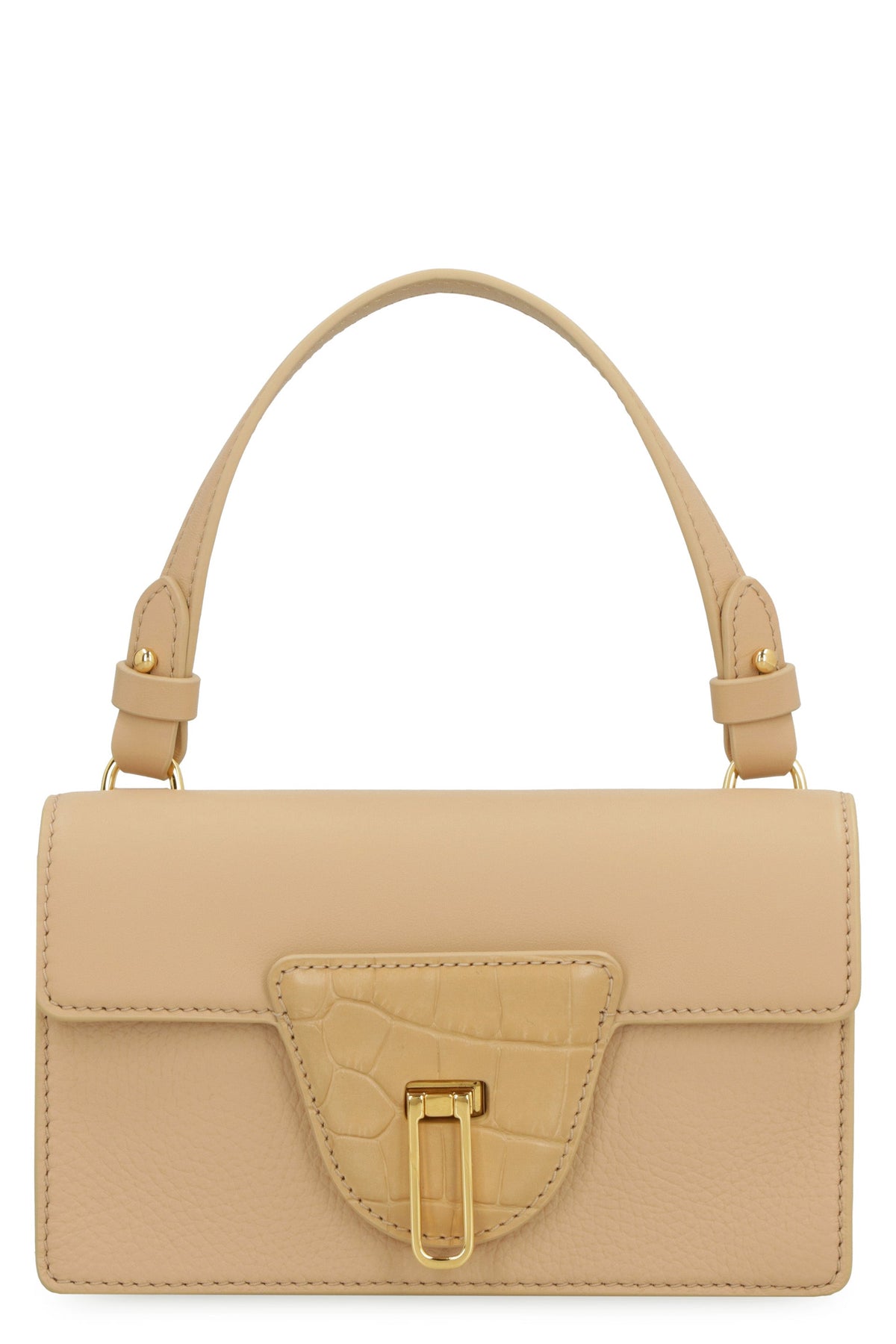 Coccinelle Women's Nico Leather Handbag in Beige | E1NEK550101 Color M80