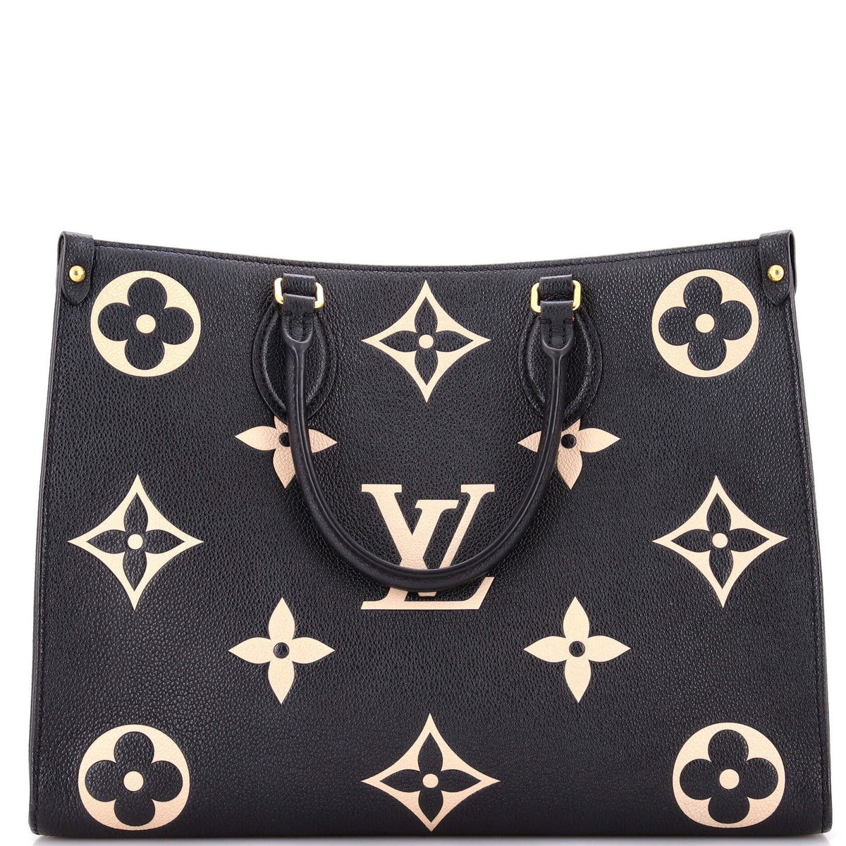 Louis Vuitton OnTheGo Tote Bicolor Monogram Empreinte Giant MM