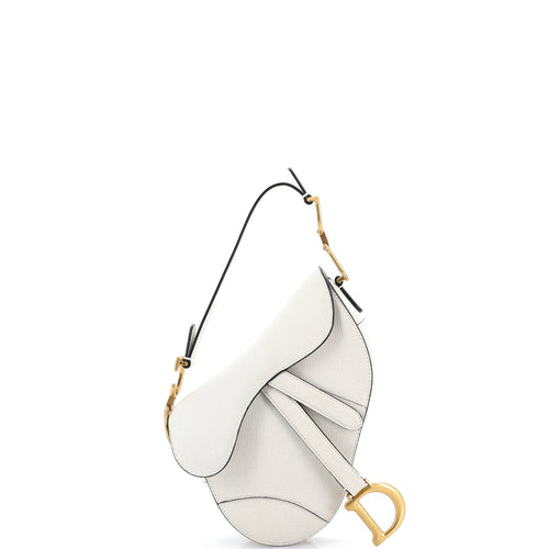 Saddle Handbag Leather Mini