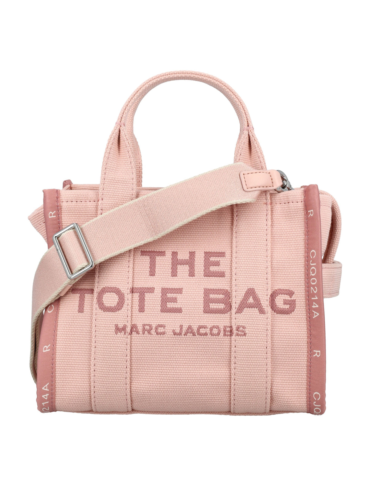 Marc Jacobs Women's The Jacquard Small Tote Bag in Rose | 24AM0017025 Color 624