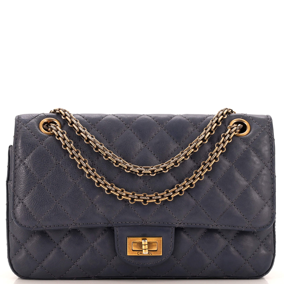 Chanel CHANEL Reissue 2.55 Flap Bag Quilted Aged Calfskin 225