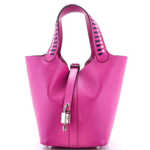 Picotin Lock Bag Tressage Epsom PM
