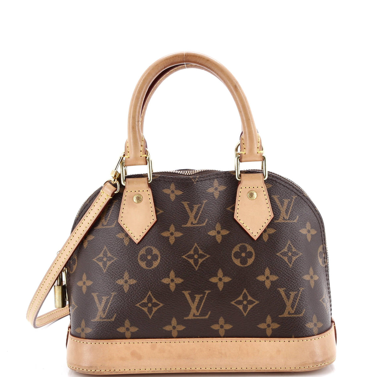 Louis Vuitton Alma Handbag Monogram Canvas BB