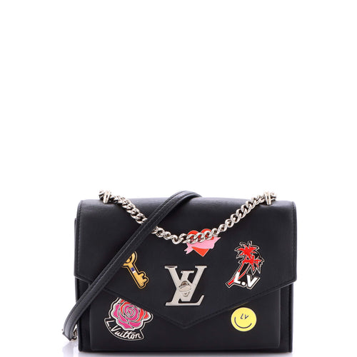Mylockme Handbag Limited Edition Pin Embellished Leather BB