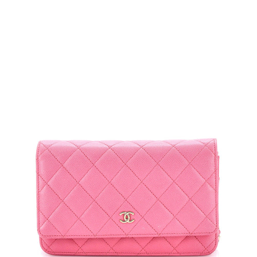 CHANEL Wallet on Chain Quilted Caviar