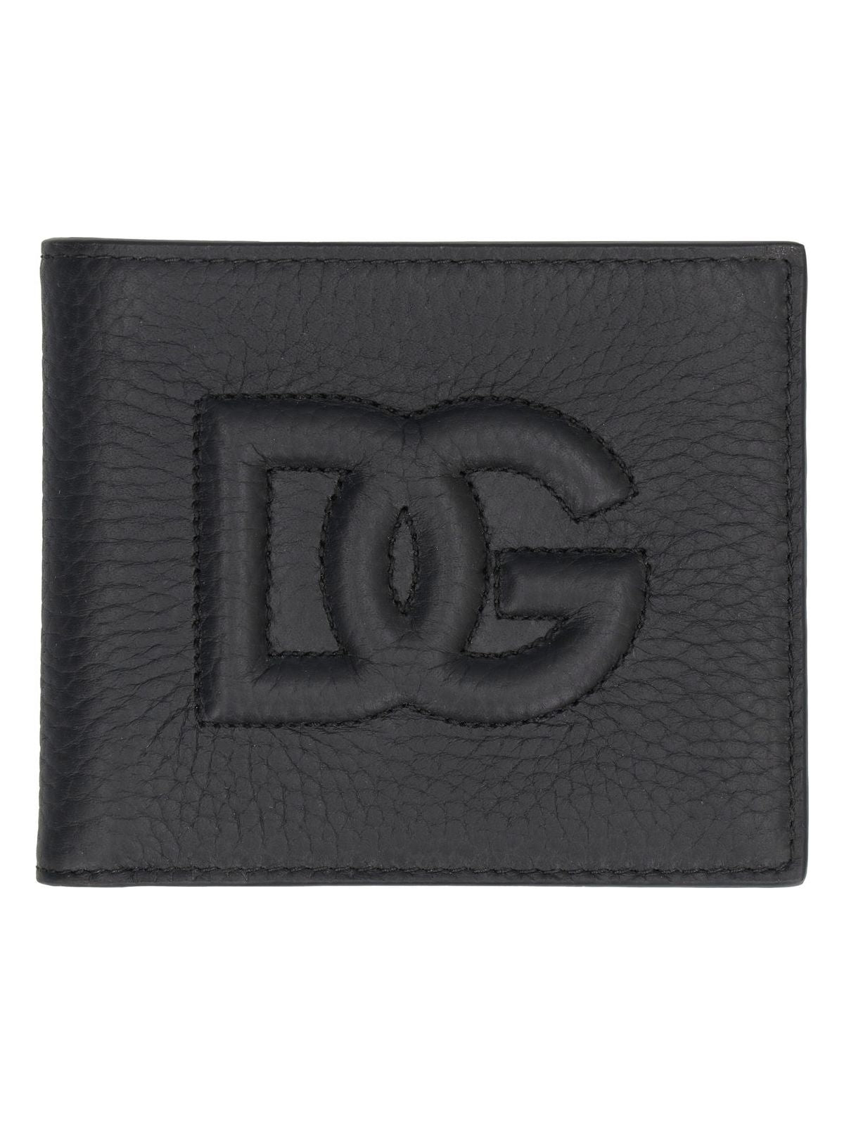 Dolce & Gabbana Men's Logo Leather Wallet in Black | BP1321AT489 Color 80999