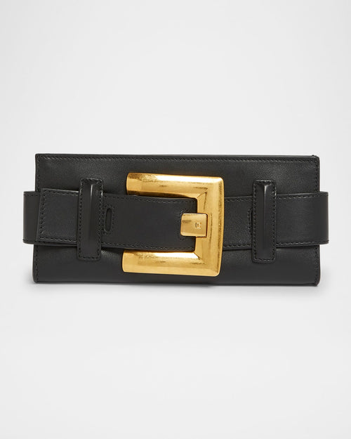 Anthem Belted Pouch Bag in Calfskin