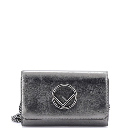 FENDI F is Wallet on Chain Leather Mini