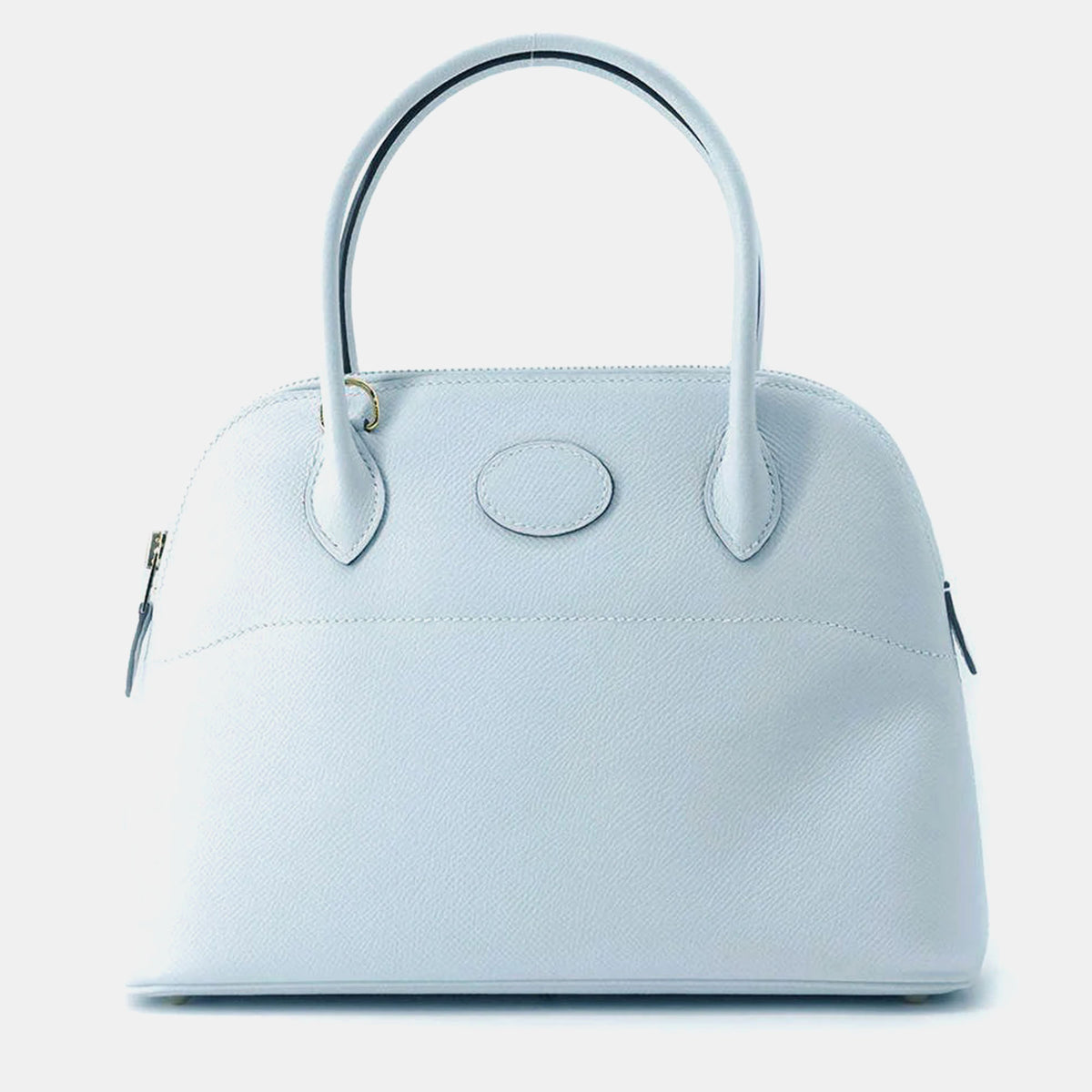 Hermès Blue Brum Epsom Bolide Bag Size 27