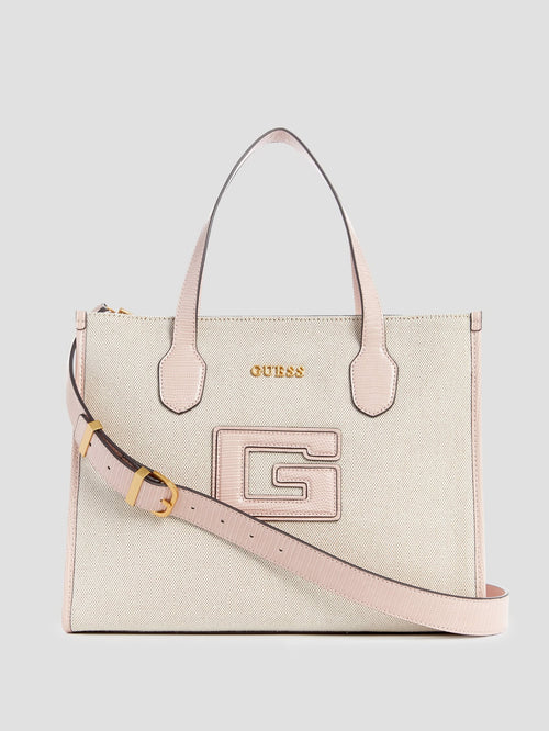 G Status Snake-embossed Tote