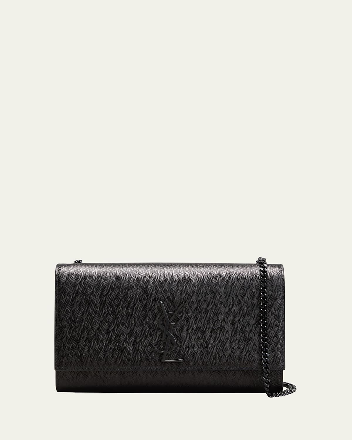 Saint Laurent Kate Medium YSL Crossbody Bag in Grained Leather