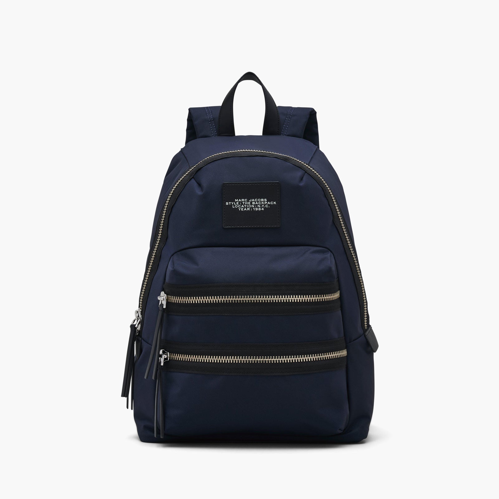 Marc Jacobs The Biker Nylon Large Backpack in Midnight Blue