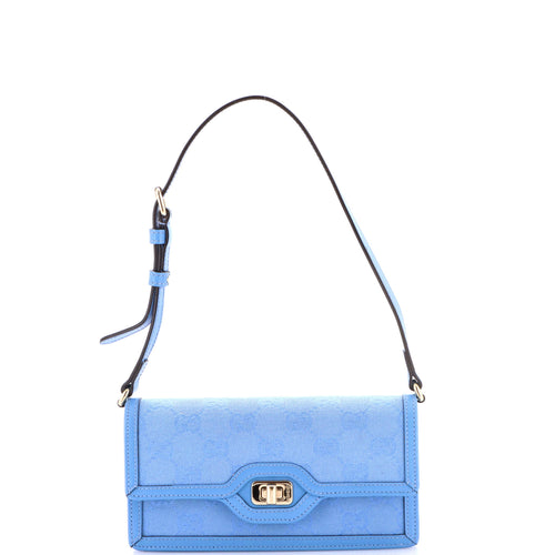 GUCCI Luce Shoulder Bag GG Canvas Mini